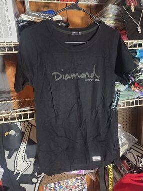 Diamond Supply Co. Black Logo Tee